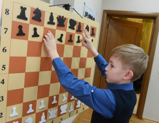 архив. Мастер-класс по шахматам провели в школе № 2065